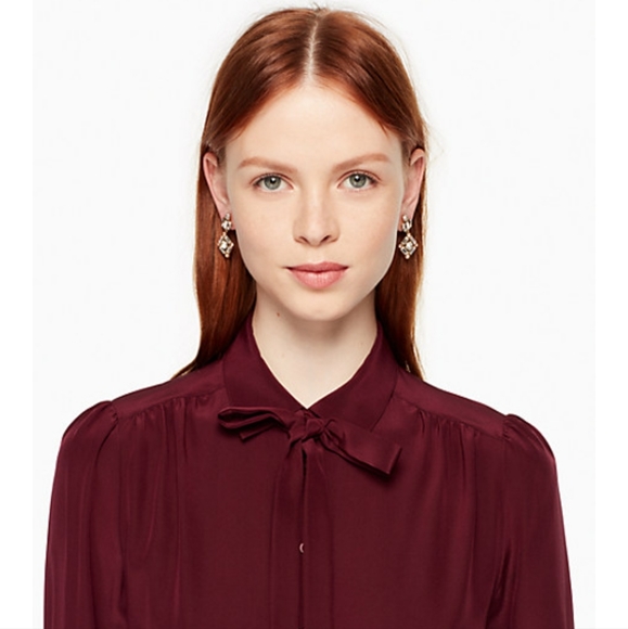 kate spade Jewelry - New Kate Spade Cocktail and Conversation Drop Earrings